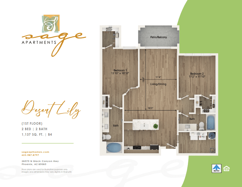 Phase 2: Desert Lily floor plan